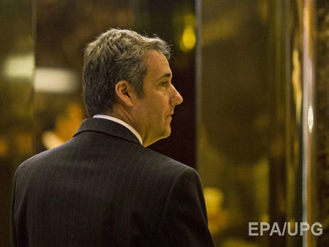 Michael Cohen in Trump Tower in Manhattan on January 12, 2017