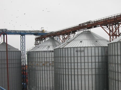 The grain terminal has been idle for six months since the start of the war


