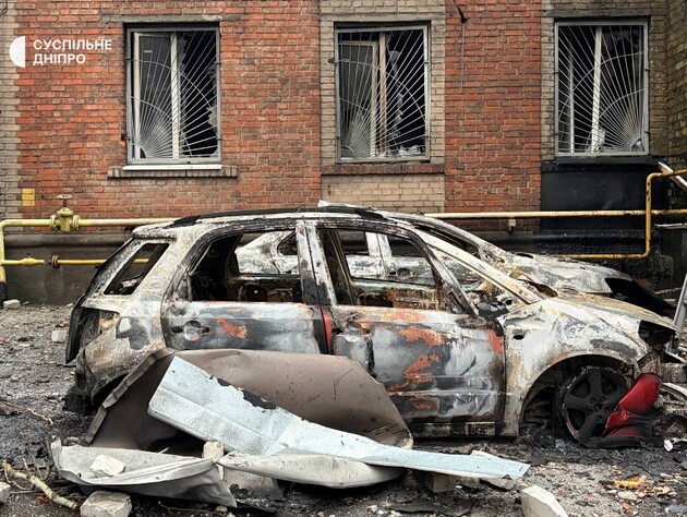 Как выглядит Днепр после массированного налета Shahed. Фото, видео