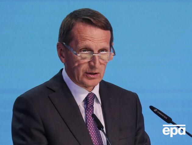 СМИ узнали, почему Нарышкин путался в словах на заседании Совбеза РФ