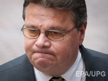 Minister for Foreign Affairs of Lithuania Linkevičius: It is time every word of Russia should be questioned