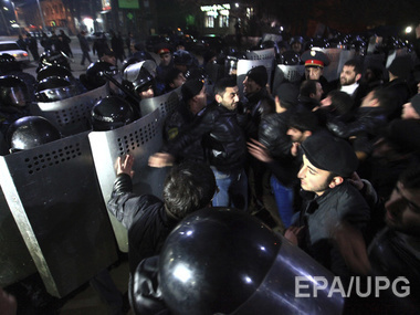 Murder in Gyumri caused skirmishes between protesters and police