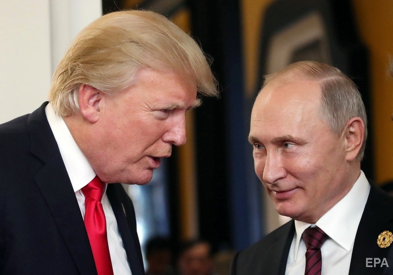 Дональд Трамп и Владимир Путин. Фото: ЕРА
